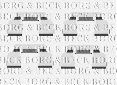 BORG & BECK bbk1478 -